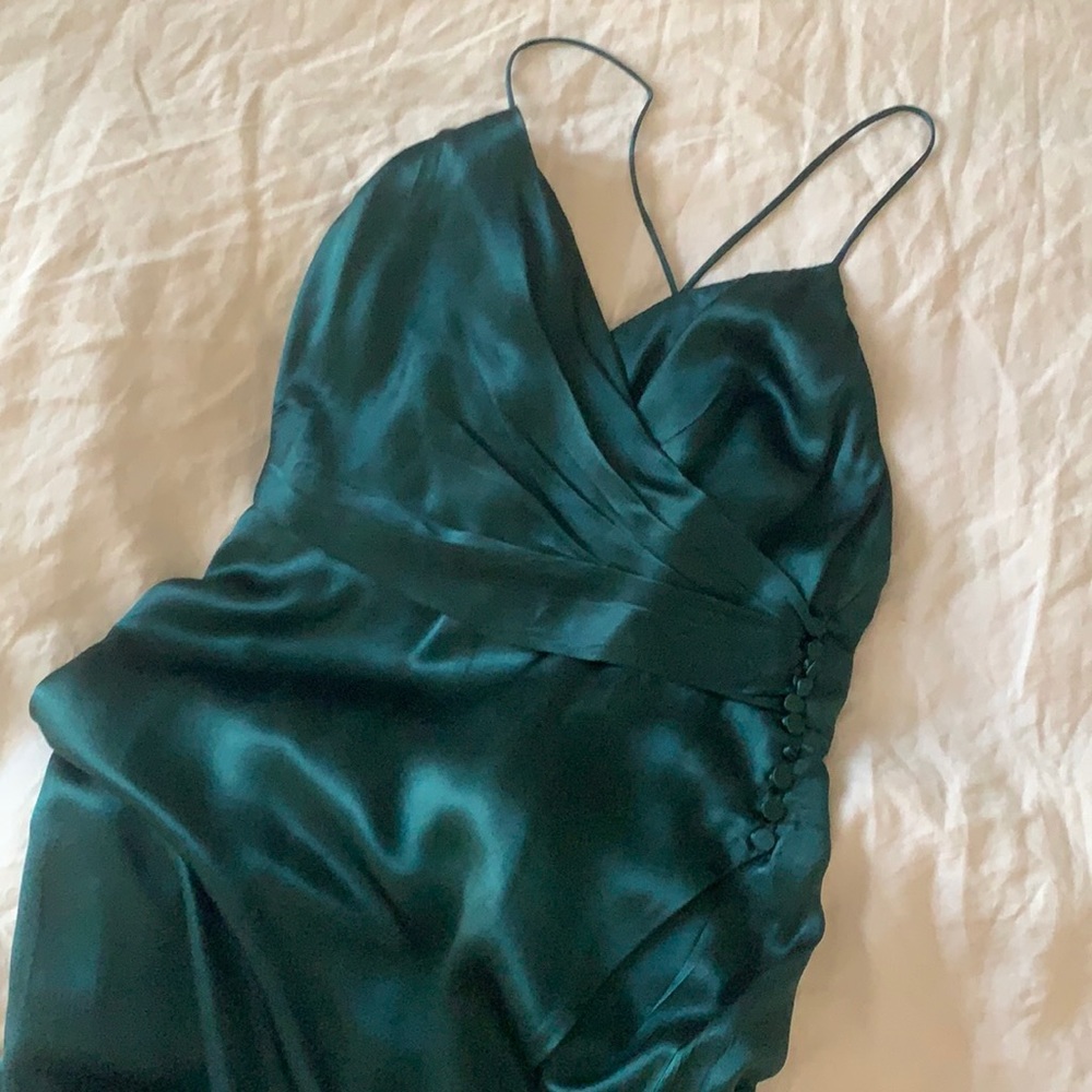 Fame & Partners | satin maxi dress - Picture 5 of 8